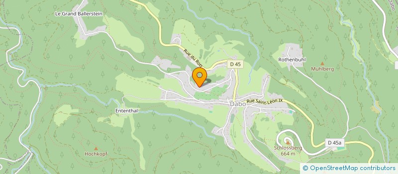 localisation de l'entreprise SCI DU HAUT VILLAGE  DABO