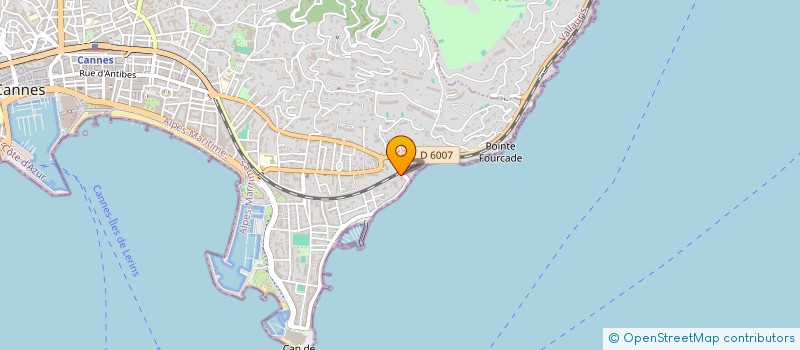 localisation de l'entreprise SCI DU HAUT VINAGE à CANNES