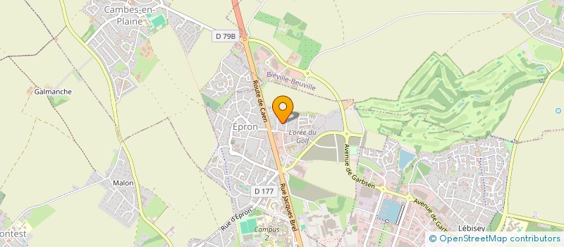 localisation de l'entreprise SCI DU HAVRE  EPRON