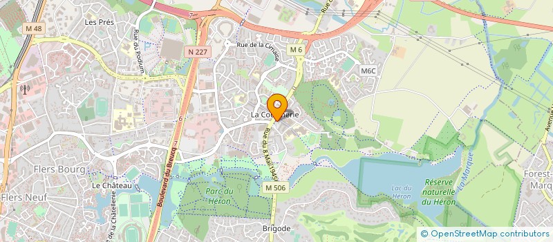 localisation de l'entreprise SCI DU HERON à VILLENEUVE-D'ASCQ