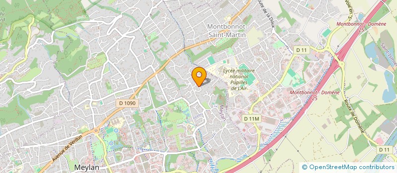 localisation de l'entreprise SCI DU HETRE  SAINT-PIERRE-DE-CHARTREUSE