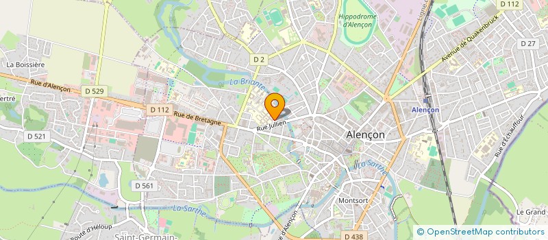 localisation de l'entreprise SCI DU HETRE POURPRE à ALENCON