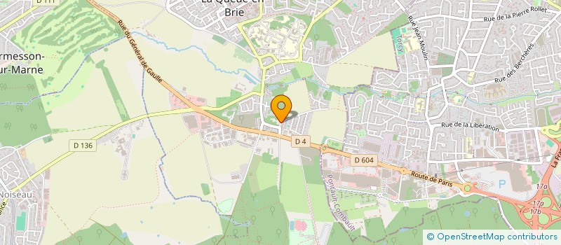 localisation de l'entreprise SCI DU HETRE POURPRE  LA QUEUE-EN-BRIE