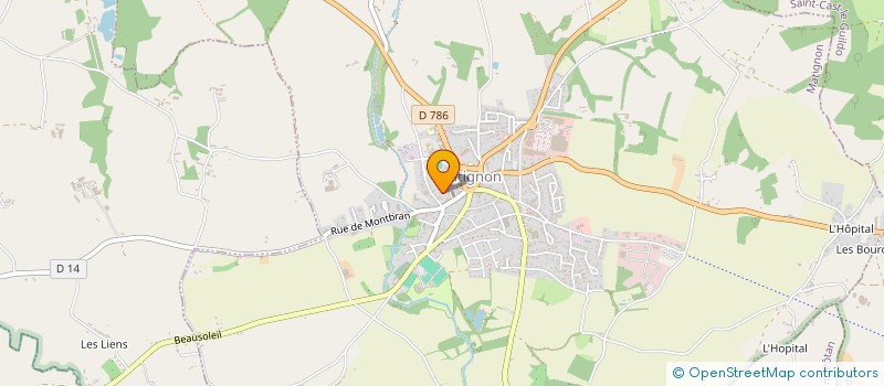 localisation de l'entreprise SCI DU HEUME  MATIGNON