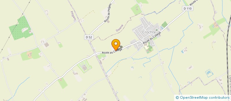 localisation de l'entreprise SCI DU HIEPPE HOEK à CROCHTE