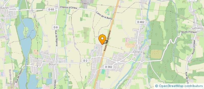 localisation de l'entreprise SCI DU HO DE LA MARCHE  SAINT-LEZER