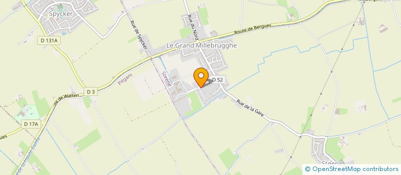 localisation de l'entreprise SCI DU HOEK à STEENE