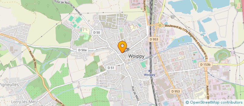 localisation de l'entreprise SCI DU HOGGAR à WOIPPY