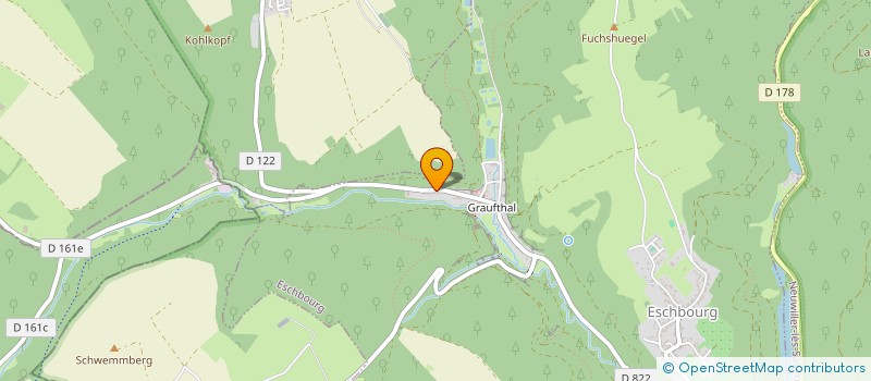 localisation de l'entreprise SCI DU HOHFELD  PFALZWEYER