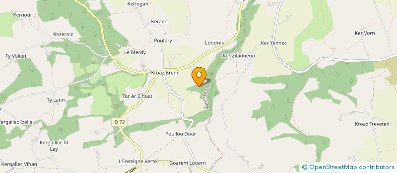 localisation de l'entreprise SCI DU HOUIBOU  SAINT-THOIS