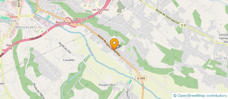 localisation de l'entreprise SCI DU HOURCAN  MONTAUBAN