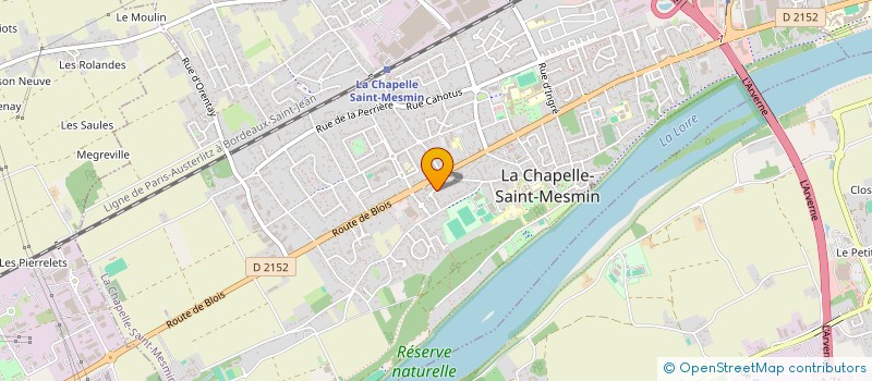 localisation de l'entreprise SCI DU HUIT RUE DU PETIT BOIS à LA CHAPELLE-SAINT-MESMIN