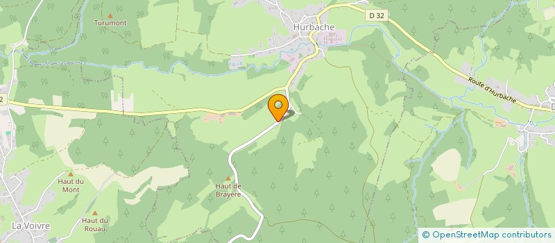 localisation de l'entreprise SCI DU HURE  HURBACHE