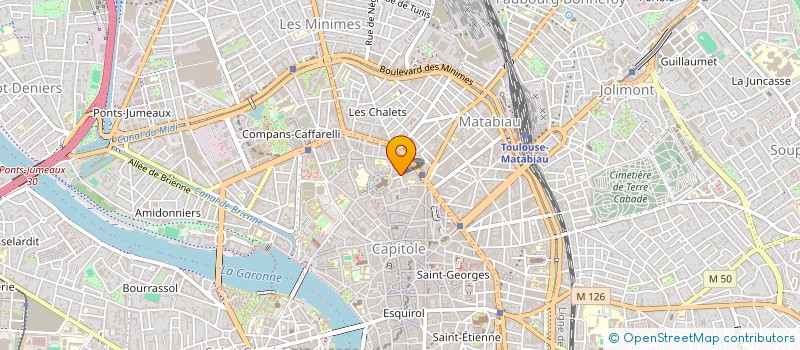 localisation de l'entreprise SCI DU JAIZKIBEL à TOULOUSE