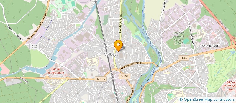 localisation de l'entreprise SCI DU JARD  GOLBEY