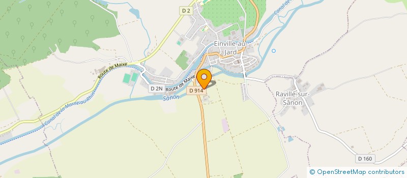 localisation de l'entreprise SCI DU JARD  EINVILLE-AU-JARD