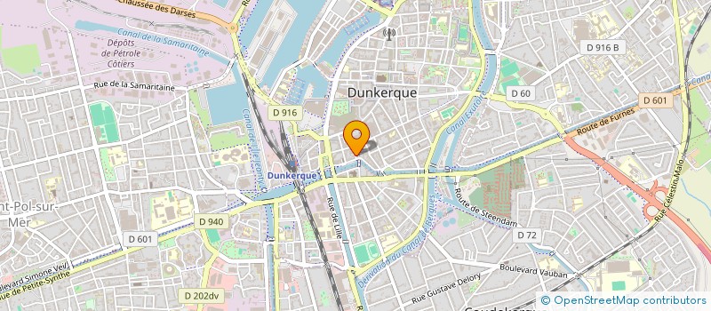 localisation de l'entreprise SCI DU JARDIN à DUNKERQUE