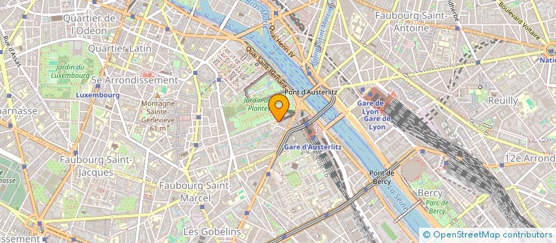 localisation de l'entreprise SCI DU JARDIN  PARIS