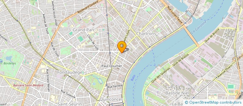 localisation de l'entreprise SCI DU JARDIN  BORDEAUX