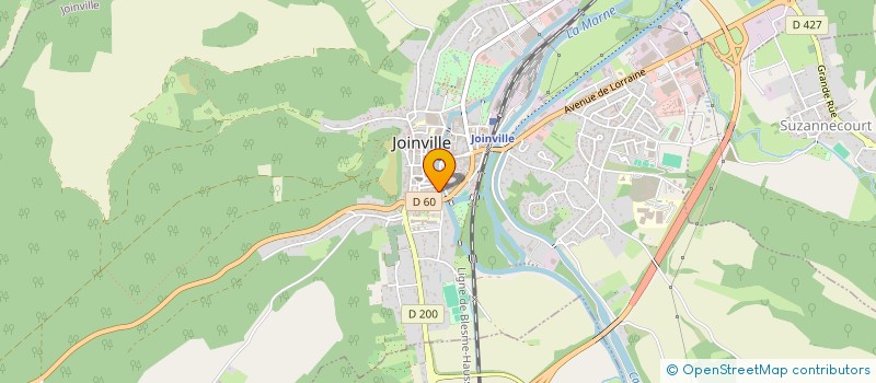 localisation de l'entreprise SCI DU JARDIN à JOINVILLE