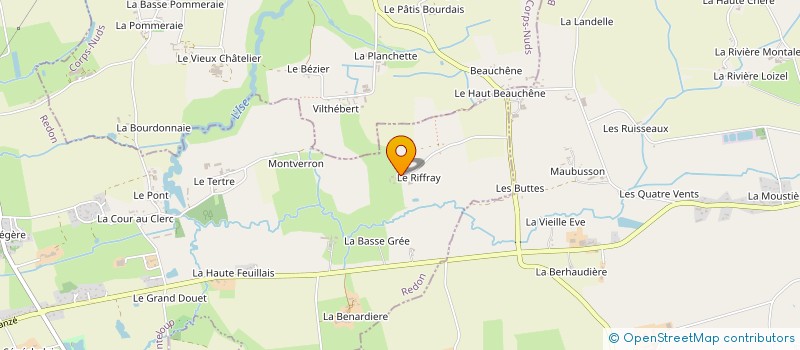 localisation de l'entreprise SCI DU JARDINIER  CHANTELOUP