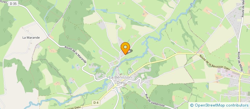 localisation de l'entreprise SCI DU JARNOSSIN  NANDAX