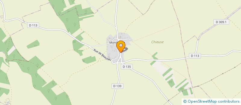 localisation de l'entreprise SCI DU JARRIOT à LE BOULLAY LES 2 EGLISES