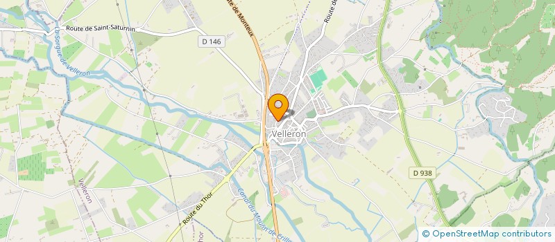 localisation de l'entreprise SCI DU JAS  VELLERON