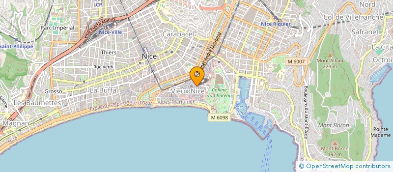 localisation de l'entreprise SCI DU JESUS  NICE