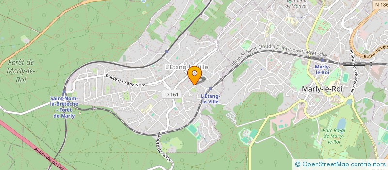 localisation de l'entreprise SCI DU JET D EAU  L'ETANG-LA-VILLE