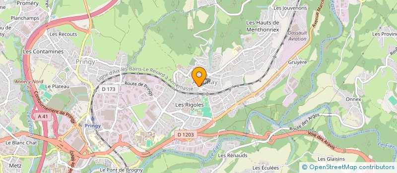 localisation de l'entreprise SCI DU JET DE LA ROSE à SAINT-FELIX