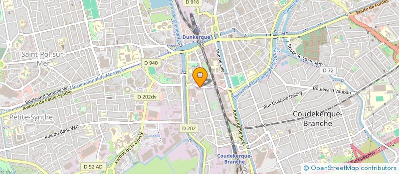 localisation de l'entreprise SCI DU JEU DE MAIL à DUNKERQUE