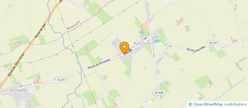 localisation de l'entreprise SCI DU JEU DE PAUME  RUBROUCK