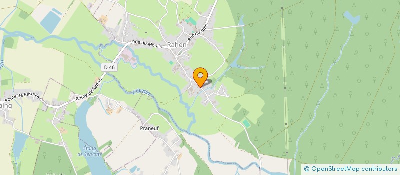 localisation de l'entreprise SCI DU JONCHERET  RAHON