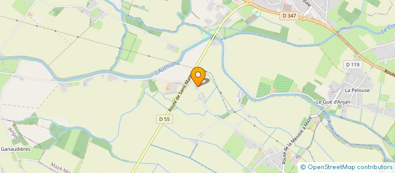 localisation de l'entreprise SCI DU JONCHERON  MAZE-MILON