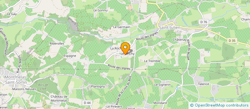 localisation de l'entreprise SCI DU JONCHY  SAINT-JULIEN