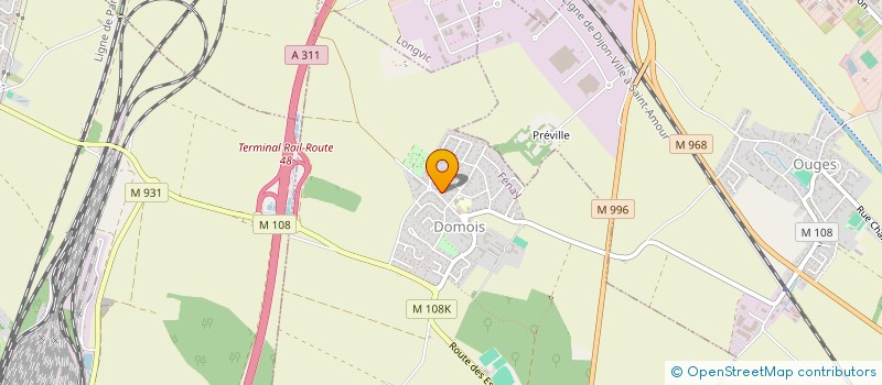 localisation de l'entreprise SCI DU JURA  FENAY