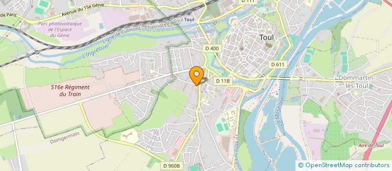 localisation de l'entreprise SCI DU KARWA  TOUL