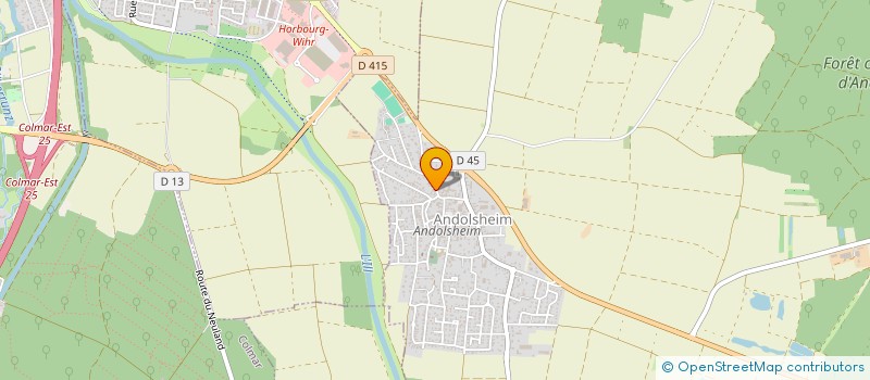 localisation de l'entreprise SCI DU KASTENWALD MS  ANDOLSHEIM