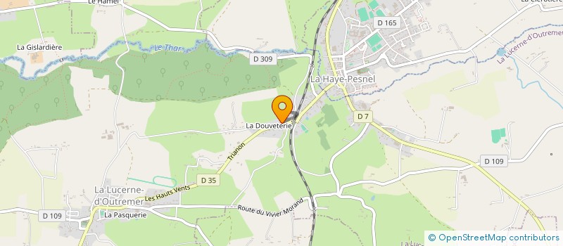 localisation de l'entreprise SCI DU KEPI  LA LUCERNE-D'OUTREMER