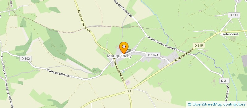 localisation de l'entreprise SCI DU KER CASTEL  MAUQUENCHY