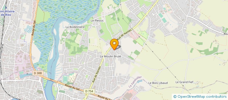 localisation de l'entreprise SCI DU KERROUX  BODILIS