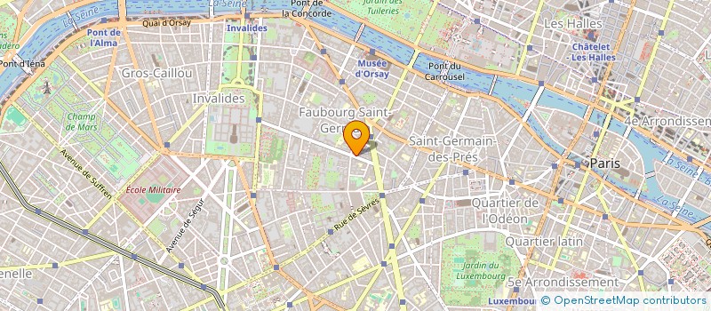 localisation de l'entreprise SCI DU KICK  PARIS