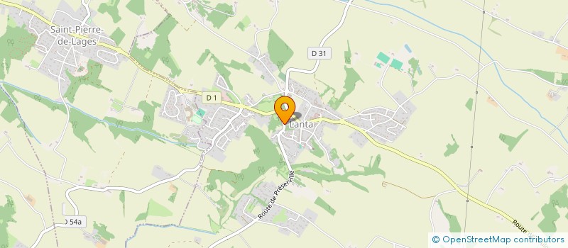localisation de l'entreprise SCI DU KIOSQUE  LANTA