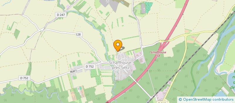 localisation de l'entreprise SCI DU KLEINFELD  SCHAFFHOUSE-PRES-SELTZ