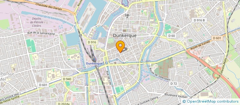 localisation de l'entreprise SCI DU KORSAIRE à DUNKERQUE