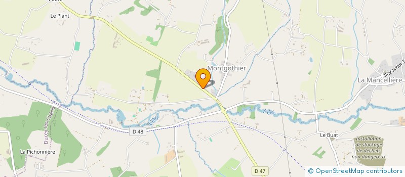 localisation de l'entreprise SCI DU L'OIR  ISIGNY-LE-BUAT