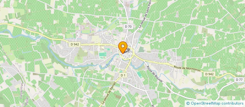 localisation de l'entreprise SCI DU L'ORIGAN  MAZAN