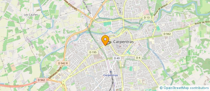 localisation de l'entreprise SCI DU L.Y.S  CARPENTRAS