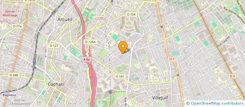localisation de l'entreprise SCI DU LABO à VILLEJUIF